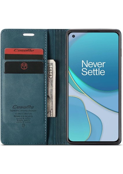 Oneplus 8t Manyetik Kapatma Darbeye Vaka Kart Yuvası Pu Için Flip Case (Yurt Dışından) fırsatları