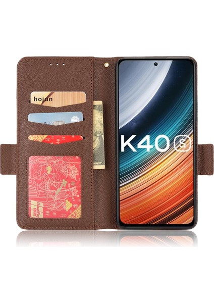 BDT Boutique Xiaomi Redmi K40S/POCO F4 5g Kart Yuvaları Tutucu Cüzdan Yan Toka (Yurt Dışından)