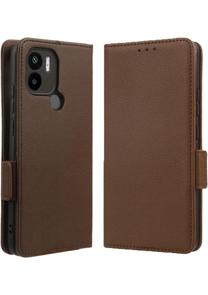 Xiaomi Redmi A1 Artı Manyetik Yan Toka Cüzdan Pu Deri Kart (Yurt Dışından)