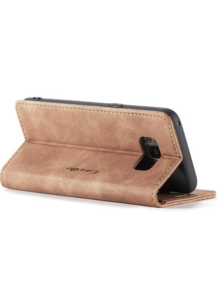 Samsung Galaxy S8 Için Flip Case Manyetik Kapatma Darbeye Vintage Pu (Yurt Dışından) indirimleri