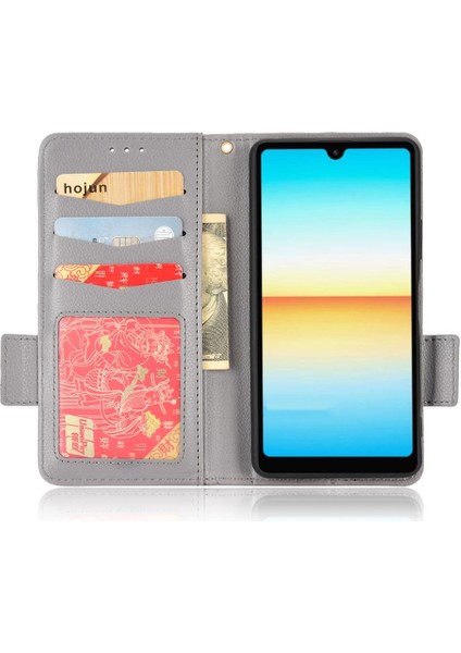 Sony Xperia Ace Iii Için Yan Toka Cüzdan Pu Deri Manyetik Kart (Yurt Dışından) fiyatları