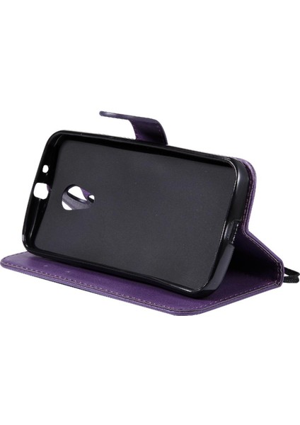 Kart Yuvası Klasik Düz Renk Iş ile Motorola Moto G2 Için Flip Case (Yurt Dışından) fırsatları