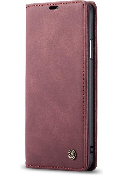 Iphone 11 Için Flip Case Pro Max Vintage Pu Deri Cüzdan Kılıf Kart Yuvası (Yurt Dışından)