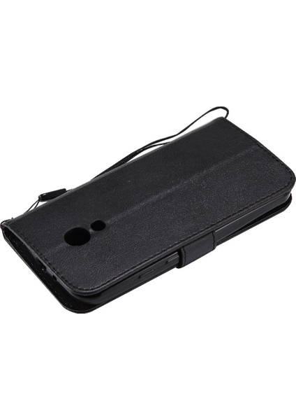 Kart Yuvası Klasik Düz Renk Iş ile Motorola Moto G2 Için Flip Case (Yurt Dışından) modelleri