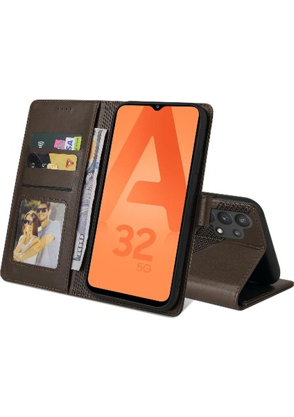 Samsung Galaxy A32 5g Üç Kart Yuvaları 4 Köşe Koruma Için Flip Case (Yurt Dışından)