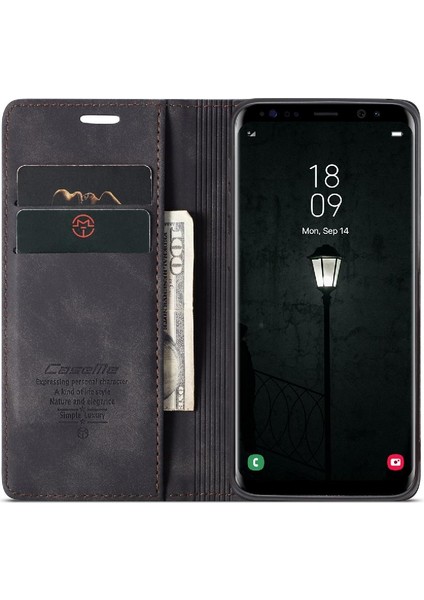 Samsung Galaxy S8 Için Flip Case Manyetik Kapatma Darbeye Vintage Pu (Yurt Dışından) fırsatları