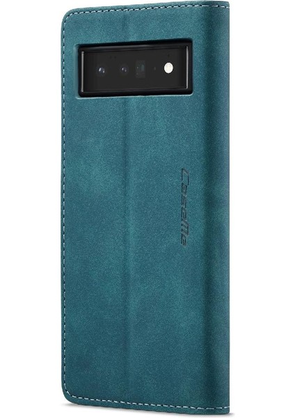 Google Piksel 6 Pro Manyetik Kapatma Darbeye Dayanıklı Vintage Pu Için Flip Case (Yurt Dışından) fırsatları