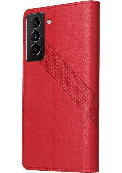 Samsung Galaxy S22 Üç Kart Yuvaları Premium Deri Için Flip Case (Yurt Dışından) indirimleri