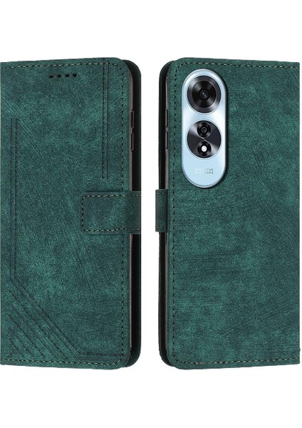 Oppo A60 4g Yan Toka Için Kılıf Darbeye Kapak Kapak Tam Koruma (Yurt Dışından)