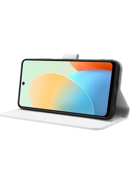 Tecno Pop 8 Manyetik Cüzdan Kickstand Kapak Kart Tutucu Için Kılıf (Yurt Dışından)