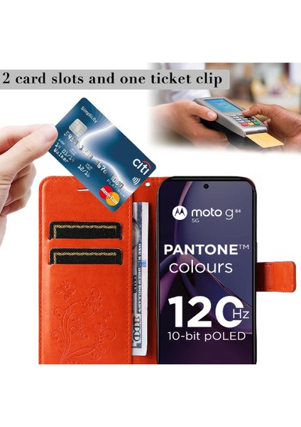 Motorola Moto G84 5g Flip Kickstand Manyetik Kapak Darbeye Pu (Yurt Dışından) fırsatları