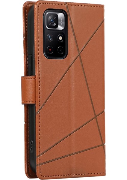 Xiaomi Redmi Not 11 Için Flip Case 5g Darbeye Üç Kart Yuvaları Şok (Yurt Dışından)