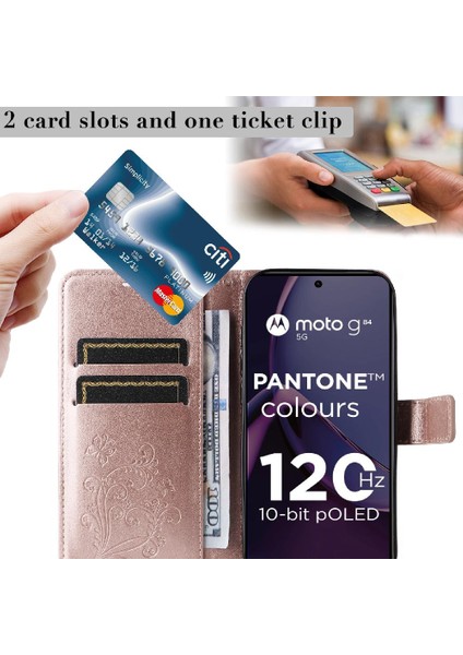 Motorola Moto G84 5g Flip Kickstand Manyetik Kapak Darbeye Pu (Yurt Dışından) modelleri