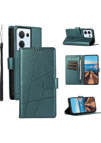 Oppo Oppo 8 Şok Emici Üç Kart Yuvaları Için Flip Case Darbeye (Yurt Dışından)