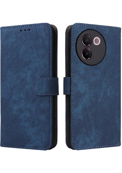 Vivo V30E 5g Rfid Engelleme Pu Deri Flip Folio Cüzdan Kartı Için Kılıf (Yurt Dışından)