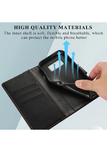 Samsung Galaxy S8 Darbeye Şok Emici Kickstand Için Flip Case (Yurt Dışından) indirimleri