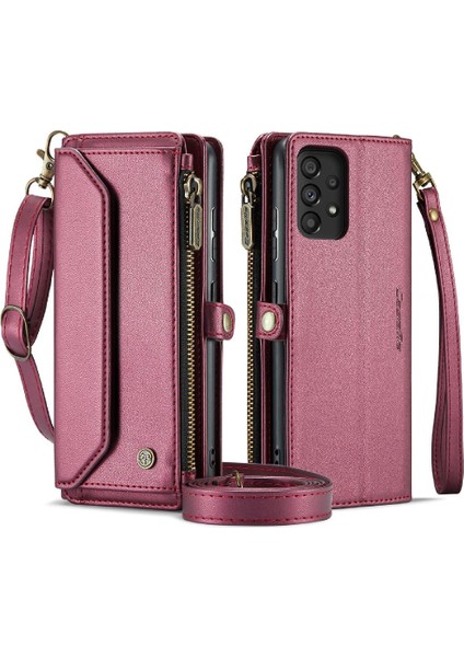 BDT Boutique Samsung Galaxy Için Crossbody Durumda A52S 5g Kart Tutucu Cüzdan Kılıf Için Rfid (Yurt Dışından)