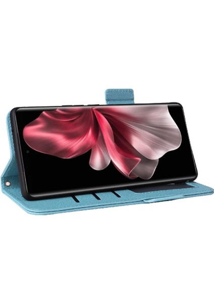 Vivo V30E 5g Manyetik Yan Toka Kart Yuvaları Tutucu Cüzdan Pu (Yurt Dışından) modelleri