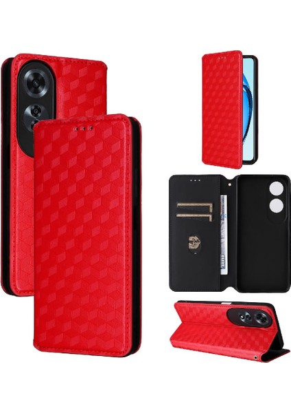 Oppo A60 4g 3D Desen Kart Yuvaları Için Kılıf Tutucu Pu Deri Manyetik (Yurt Dışından) indirimleri
