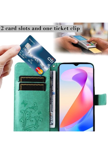 Onur Için Kılıf X6A 4g Darbeye Kapak Manyetik Kapak Kart Yuvası Standı ile (Yurt Dışından)
