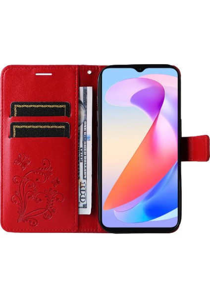 Onur Için Kılıf X6A 4g Darbeye Kapak Manyetik Kapak Kart Yuvası Standı ile (Yurt Dışından)