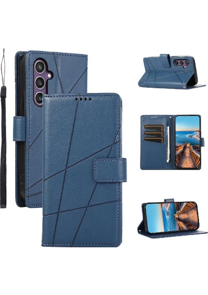 BDT Boutique Samsung Galaxy S23 Fe Şok Emici Üç Kart Yuvaları Için Flip Case (Yurt Dışından)