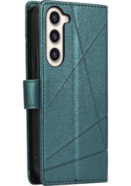 Samsung Galaxy S23 Artı Kickstand Üç Kart Yuvaları Şok Için Flip Case (Yurt Dışından)