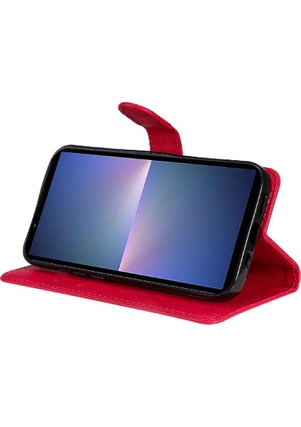 Kart Yuvası Klasik ile Sony Xperia 10VI Yüksek Kaliteli Deri Için Flip Case (Yurt Dışından) fiyatları