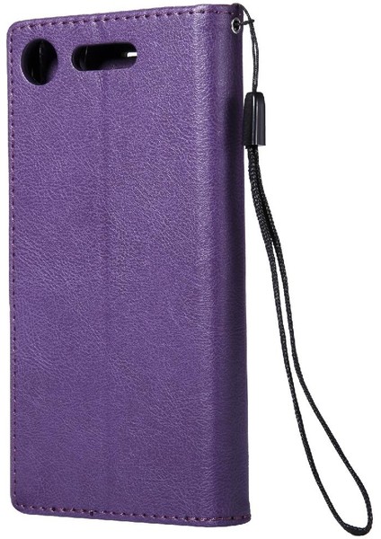 Sony Xperia Xperia Için Flip Case Yüksek Kaliteli Deri Iş Cüzdan Telefon (Yurt Dışından)