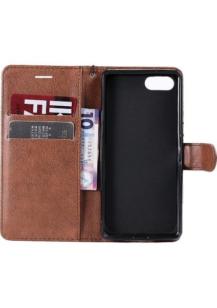 Kart ile Sony Xperia Xz4 Kompakt Iş Cüzdan Telefon Kılıfı Için Flip Case (Yurt Dışından) modelleri