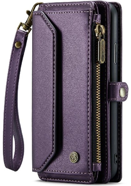 Kadınlar Için Crossbody Kılıf iphone 11 Pro Max Cüzdan Kılıf Fermuar Faturaları (Yurt Dışından)