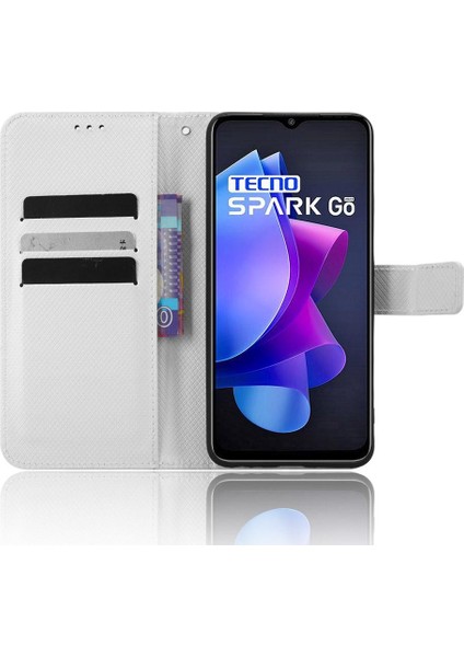 Tecno Spark Için Kılıf Gitmek 2023 Manyetik Cüzdan Kickstand Kapak Kart Tutucu (Yurt Dışından) indirimleri