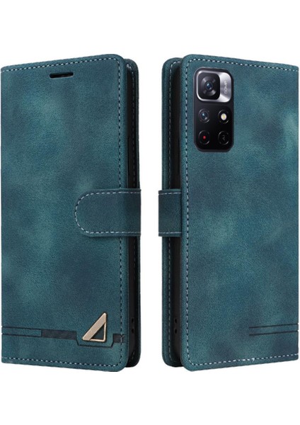 Xiaomi Redmi Not 11 Için Flip Case 5g Kapak Çevirin Darbeye Cüzdan Basit (Yurt Dışından)