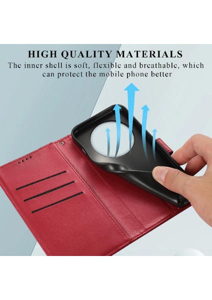 Realme 12 Pro Artı Darbeye Dayanıklı Kickstand Şok Emici Için Flip Case (Yurt Dışından) indirimleri