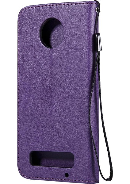 Motorola Moto Z3 Oyun Klasik Düz Renk ile Yüksek Kalite Için Flip Case (Yurt Dışından) modelleri