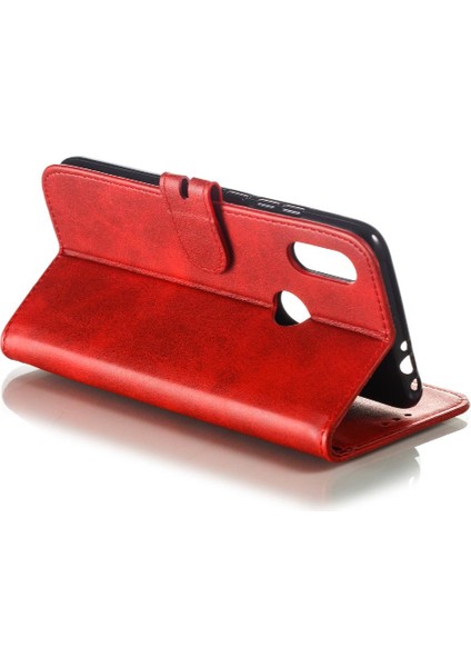 Cüzdan Durumda Xiaomi Redmi 7 Için Manyetik Kapatma Kart Tutucu Kickstand Tüm (Yurt Dışından)