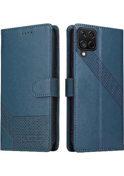 Samsung Galaxy A12 Üç Kart Yuvaları 4 Köşe Koruma Için Flip Case (Yurt Dışından)