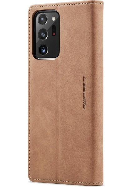 Samsung Galaxy NOTE20 Ultra Kılıf Için Flip Case Kart Yuvası Kickstand Vintage (Yurt Dışından) modelleri
