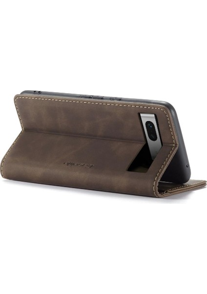 Google Piksel 8 Kılıf Için Flip Case Kart Yuvası Kickstand Vintage Pu Deri (Yurt Dışından) fırsatları
