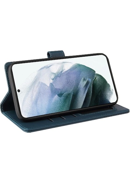 Samsung Galaxy S22 Üç Kart Yuvaları Premium Deri Için Flip Case (Yurt Dışından) fırsatları