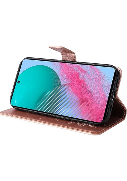 Samsung Galaxy M54 Flip Kickstand Için Kılıf Kart Yuvası Standı ile Darbeye (Yurt Dışından) modelleri