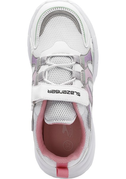 KIKI Kız Çocuk Sneaker Koşu & Yürüyüş Ayakkabısı Beyaz / Yeşil indirimleri