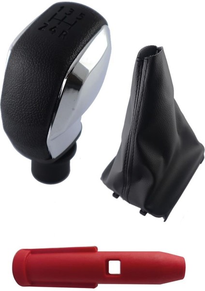 Peugeot Partner 207 301 307 308 407 508 3008 5008 Spor Vites Topuzu Cıtroen C2 C3 C4 C5 Vites Topuzu 306 Kapaklı Tip Vites Topuzu + Körüğü