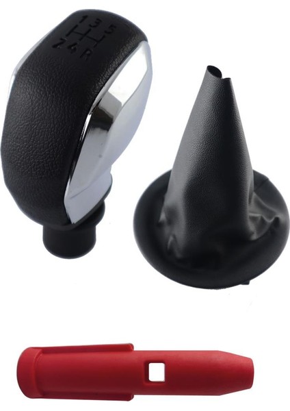 Peugeot Partner 207 301 307 308 407 508 3008 5008 Spor Vites Topuzu Cıtroen C2 C3 C4 C5 Vites Topuzu 306 Kapaklı Tip Vites Topuzu + Körüğü