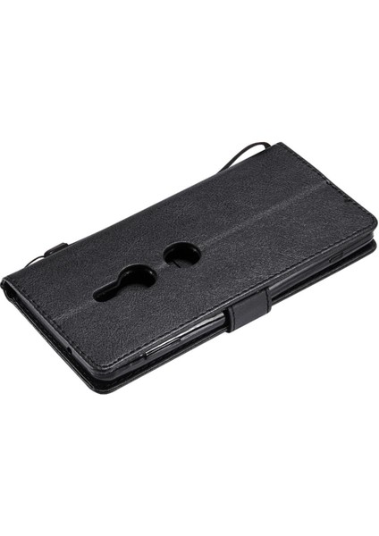 Sony Xperia Xz2 Için Flip Case Yüksek Kalite Deri Iş Cüzdan Telefon (Yurt Dışından) modelleri