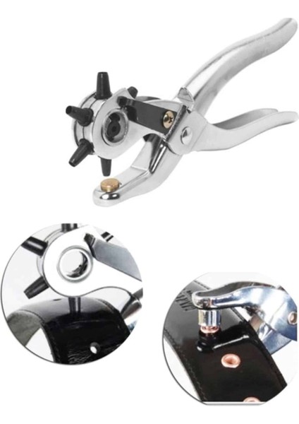 6 Farklı Boyutta Kemer Delme Pensesi Kemer Delici Delik Açıcı Şık fiyatları