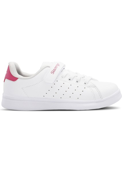 PIANO I Kız Çocuk Sneaker Koşu & Yürüyüş Ayakkabısı Beyaz / Fuşya
