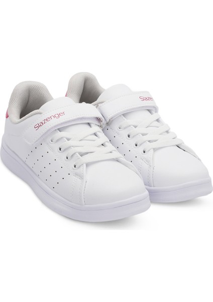 PIANO I Kız Çocuk Sneaker Koşu & Yürüyüş Ayakkabısı Beyaz / Fuşya