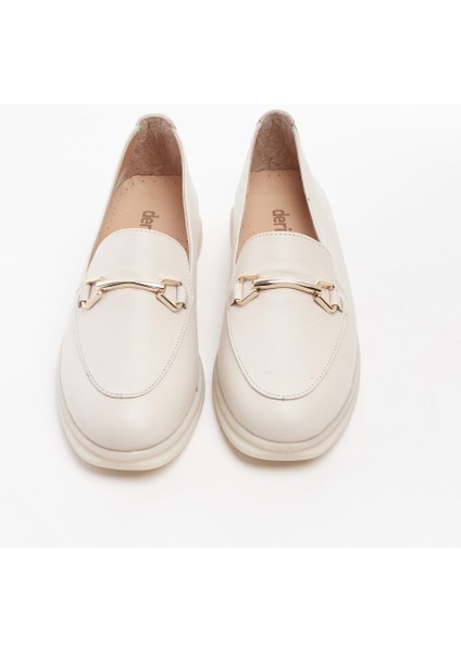 Casual Tokalı Deri Kadın Ayakkabı modelleri