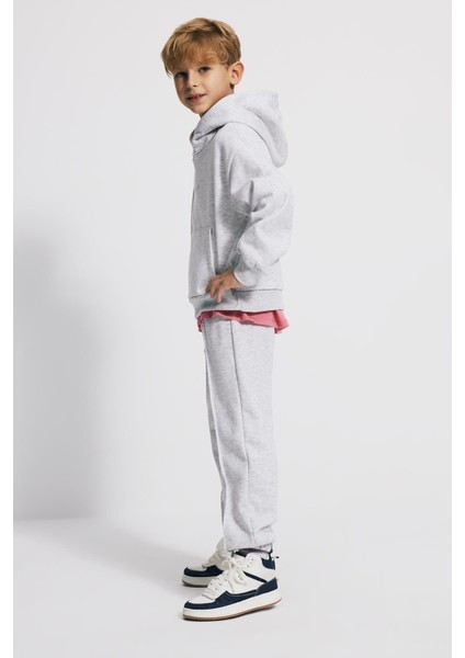 (Kids) Oversize Fit Kanguru Cep Çocuk Sweatshirt fiyatları